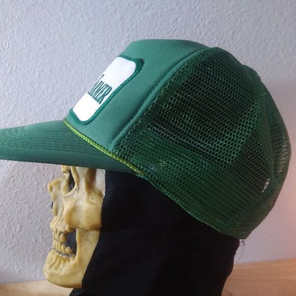 Deadstock Vintage Michigan Farmer Patch Snap Back Trucker Hat - Picture 4 of 9